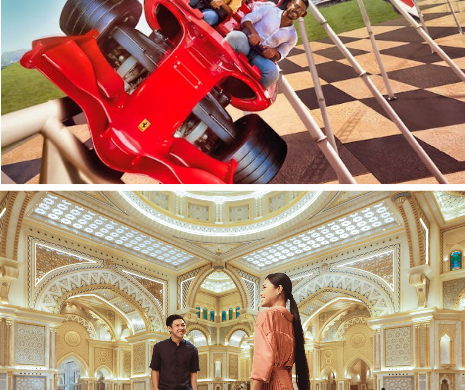Combo: Ferrari World Abu Dhabi + Qasr Al Watan Tickets